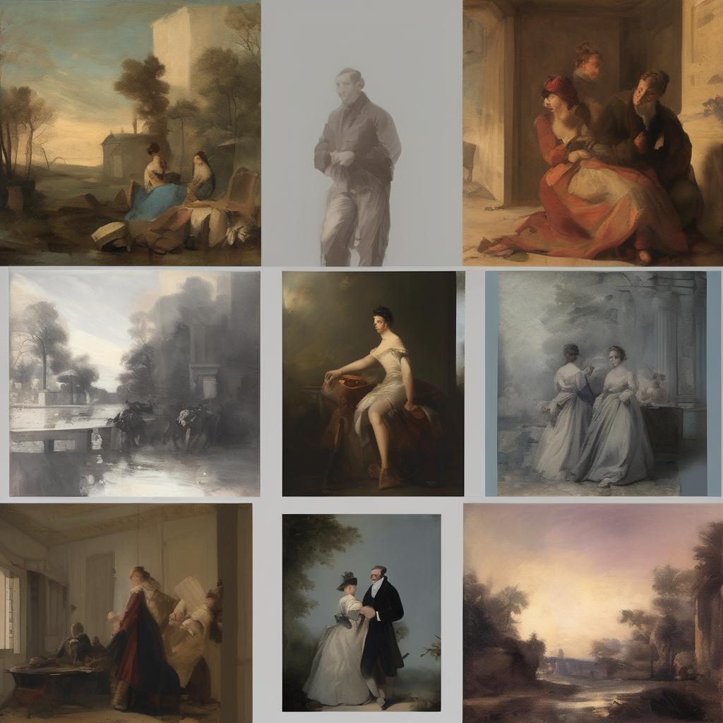 Στυλ και τεχνικές του Jean-Baptiste MOREL